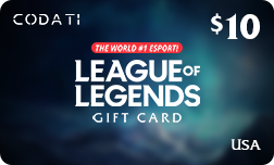 League of Legends (USA) - $10